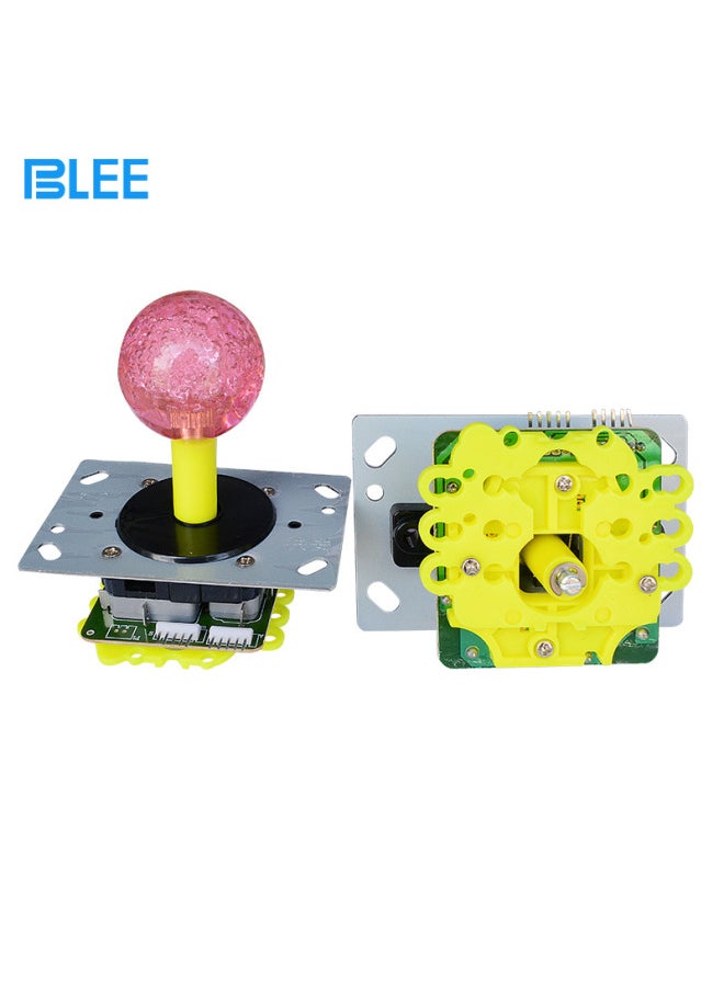 Large Game Machine Decisive Rocker Arcade Game Boxing Street Fighter Moonlight Treasure Box Amusement Machine Without Light Rocker Handle-Product Color:Decisive Rocker (Domestic)-with White Ball + Line  - Image 4