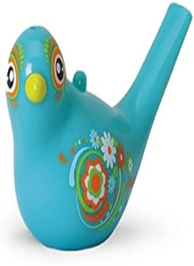 HOLA - Hola 3139 Colour-Changing Whistle Bird Bath Toy - Blue - Image 1