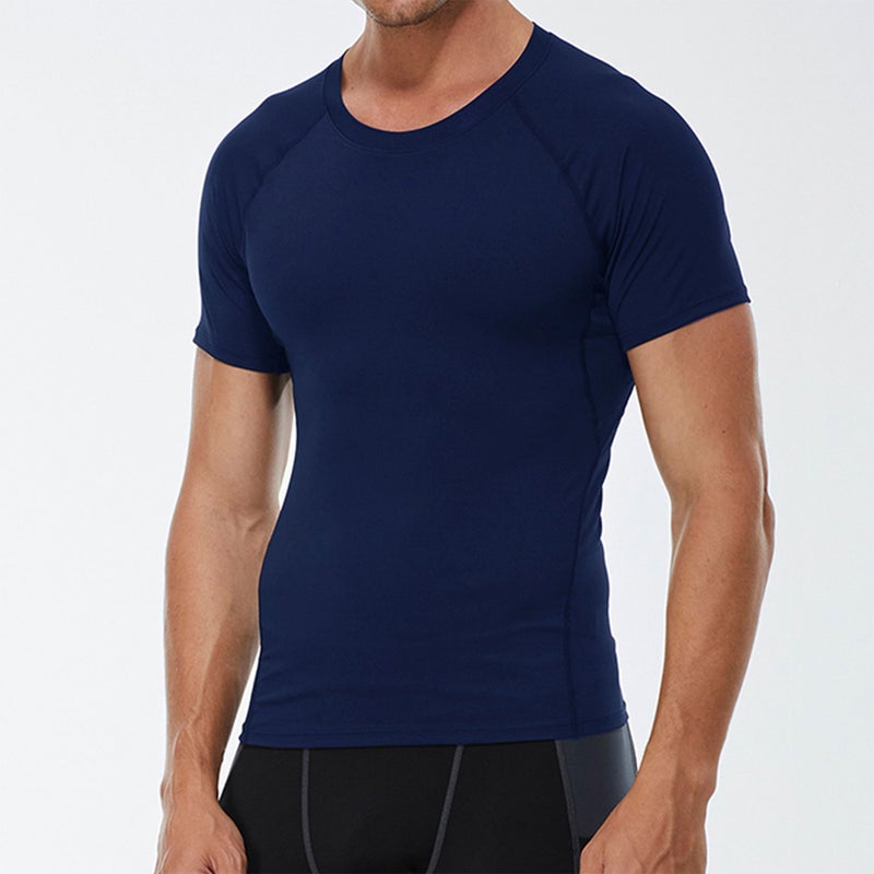 3pcs/set Men's  Quick Dry Short Sleeve Sport T Shirt Gyms Running T-Shirt Men's Outdoors Fitness Breathable Tops - Image 4