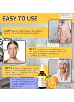 أدفانسد كلينيكال Advanced Clinicals, مصل فيتامين ج، مضاد للشيخوخة، 1.75 أونصة سائلة (52 مل)  - Image 4