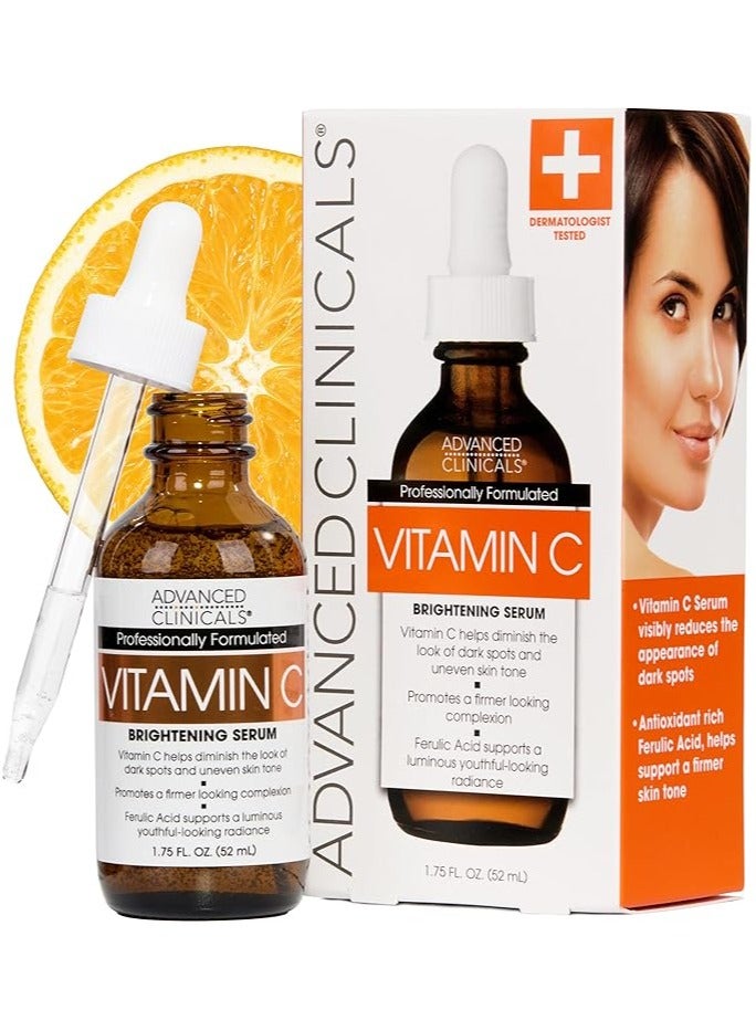 Advanced Clinicals, Vitamin C Serum, Anti-Aging, 1.75 fl oz (52 ml) - Image 1