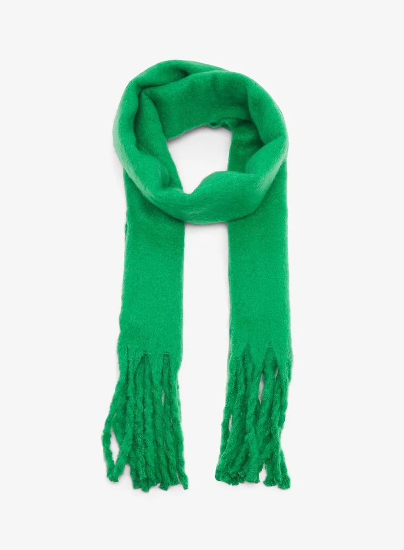 ELLA Soft Fluffy Tassel Scarf