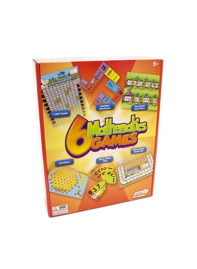 Junior Learning Different Mathematics Games (Set Of 6) - Image 2