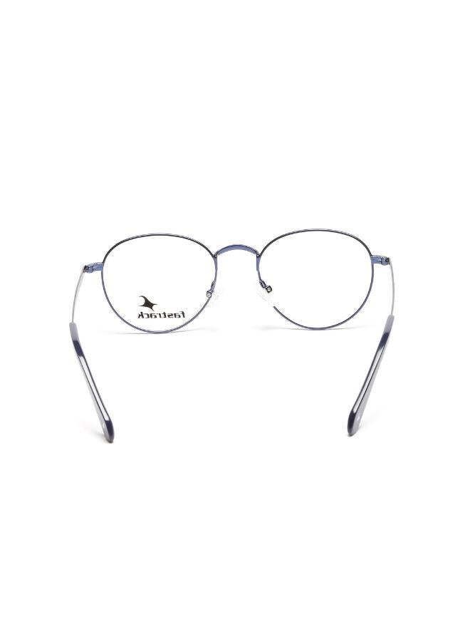 فاستراك نظاراة مستديرة ذات حواف زرقاء - Image 4