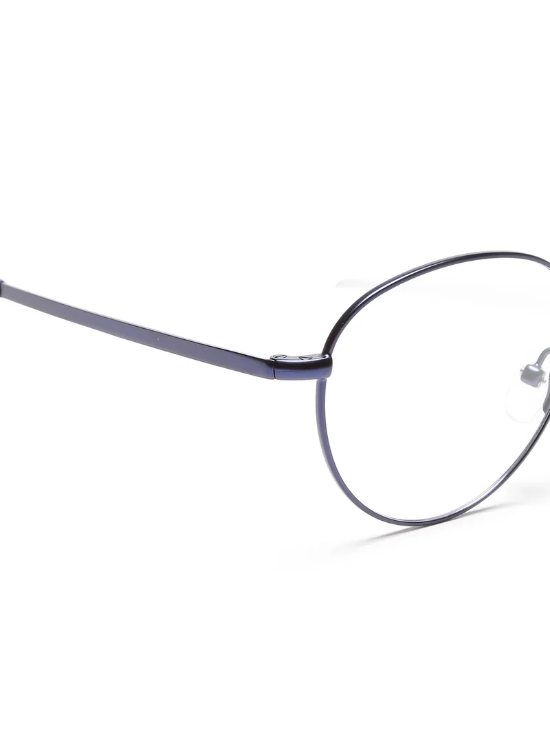 fastrack Blue Round  Rimmed Eyeglasses