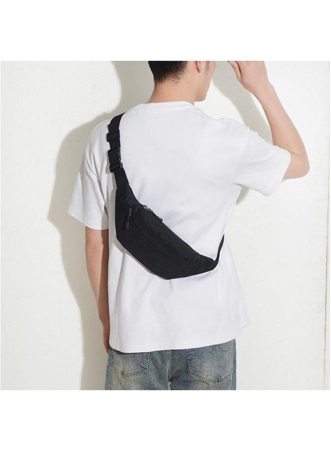 Generic OxFord Cloth Waterproof Outdoor Multi-Layer Sportswear Mobile Phone Waist Bag Men's Work Durable Crossbody Mountaineering Bag-Color:Black Camouflage  - Image 4