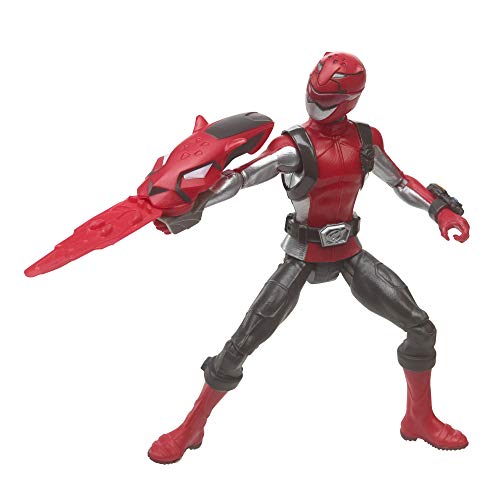 Power Rangers Beast Morphers Red Ranger and Morphin Cruise Beast Bot 6-Inch Action Figure 2-Pack Toys Inspired by The TV Show - Image 5