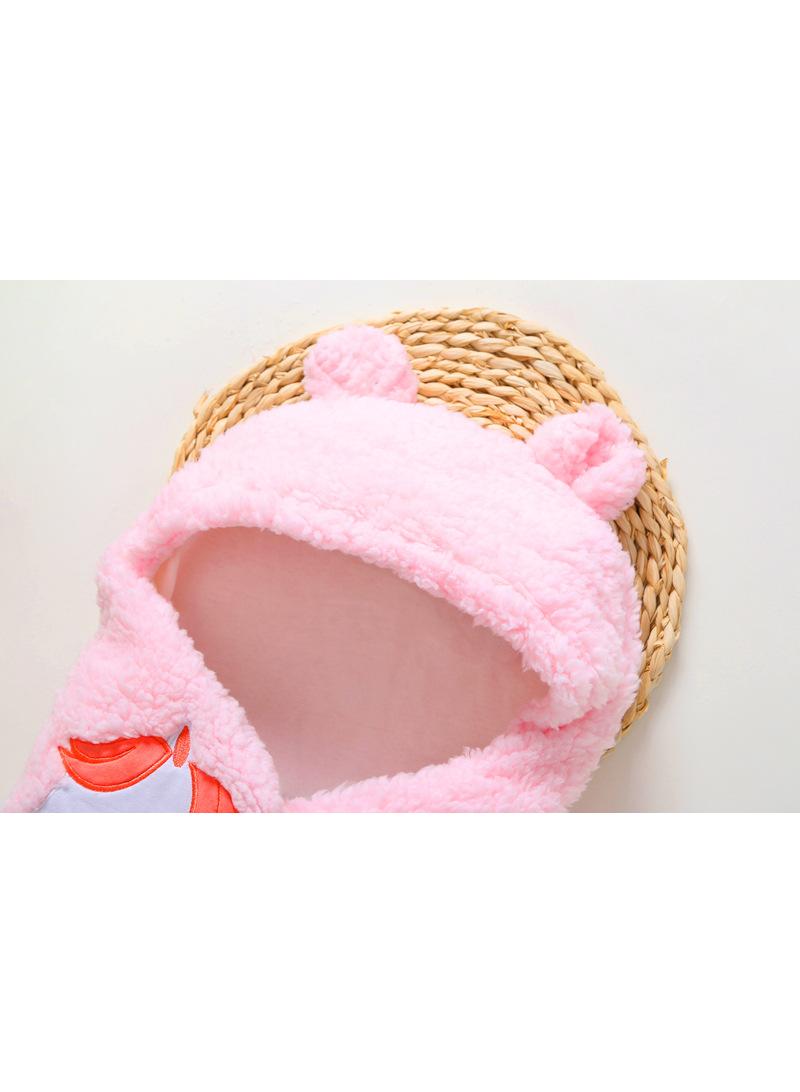 general Adjustable Soft Baby Swaddling Infant Hooded Wearable Blanket Sleeping Bag - Image 4