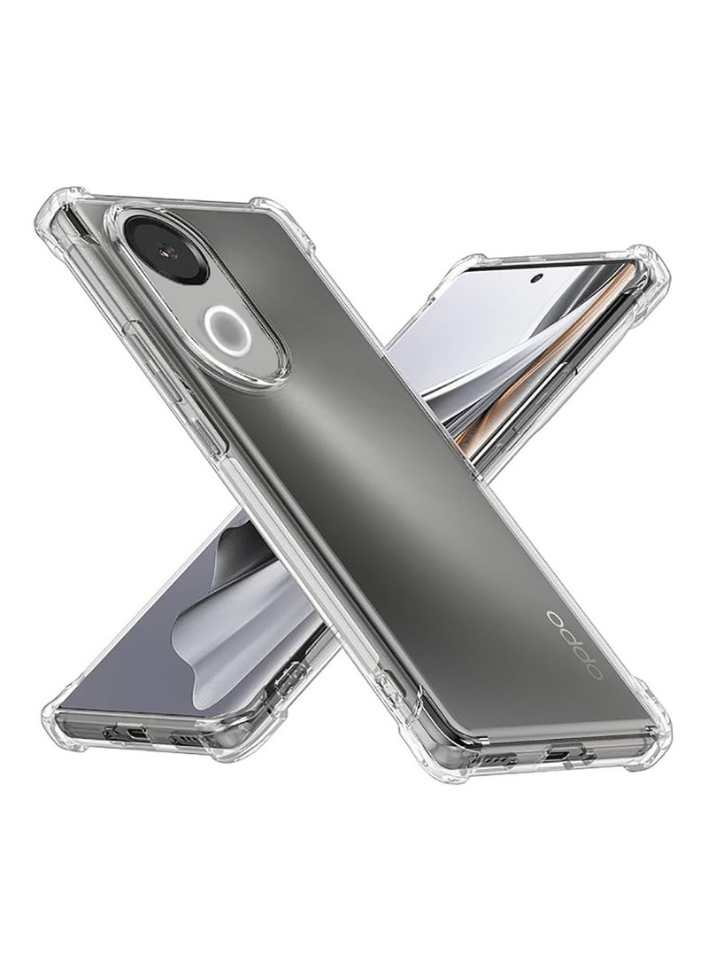 Generic Silicone Case for Vivo V50 5G Clear TPU Four Corners Grade Protection Cover Transparent Soft funda  - Image 1