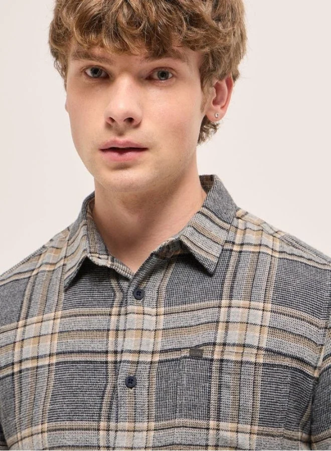 THE BEAR HOUSE  Men's Shirt for Casual and Formal Wear | Classic Button-Down Style for Office, Daily Use, Travel, Events & All-Season Outfits | Versatile & Stylish Wardrobe Essential for Every Occasion for Men | Best Price UAE