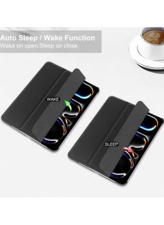 Best Choice Products 2024 iPad Pro 11 Inch Case M4 (5th Generation) with Pencil Holder,Support Touch ID and Auto Wake/Sleep - Black  - Image 2