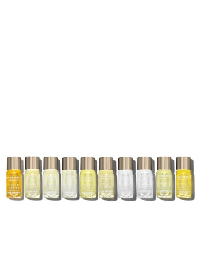 Aromatherapy Associates 10 Miniature Bath & Shower Oil Collection  0NONE - Image 2