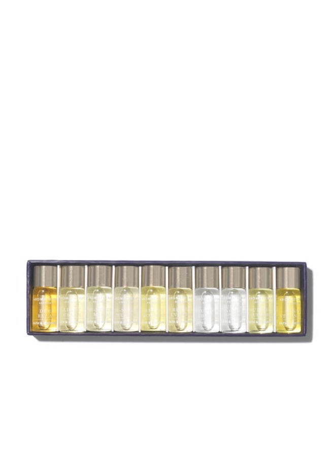 Aromatherapy Associates 10 Miniature Bath & Shower Oil Collection  0NONE - Image 4