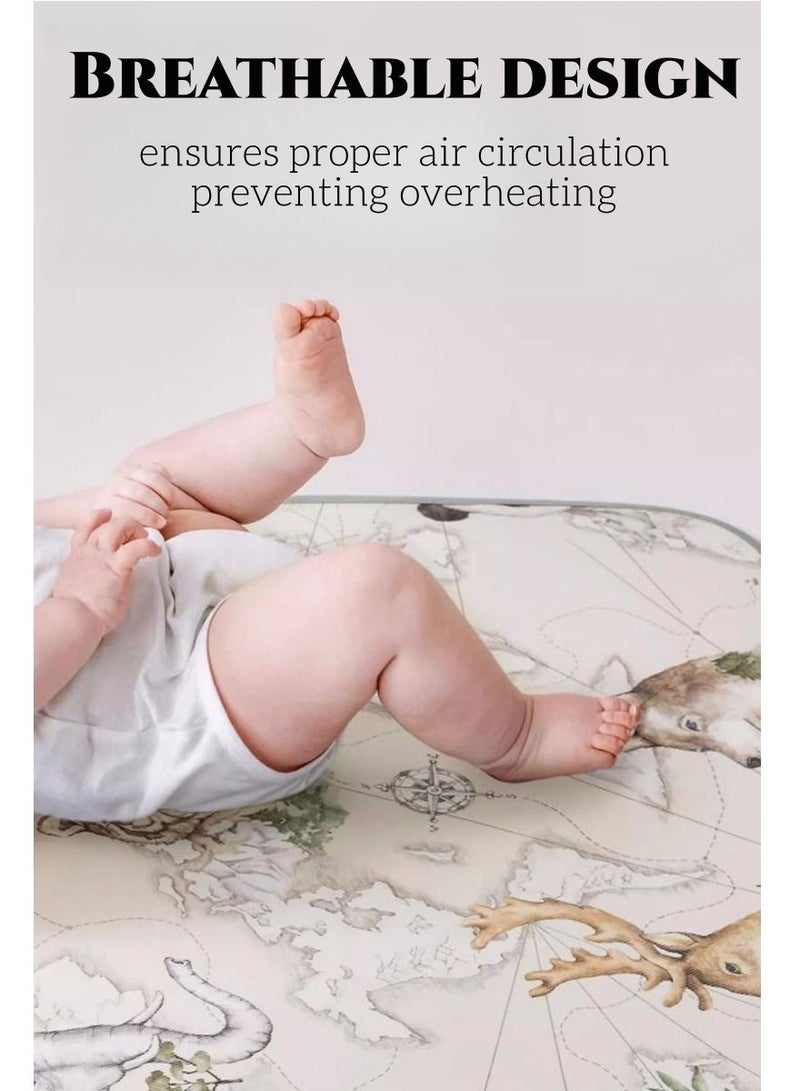 EMXEE Baby Sleeping Cooling Mat Breathable Mat for Baby Bed - Image 5