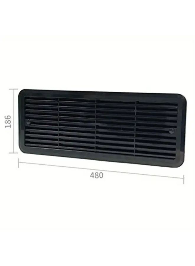 Black Grille For Thetford Fridge Vent Mounting Caravan Motorhome RV Campervan - Image 2