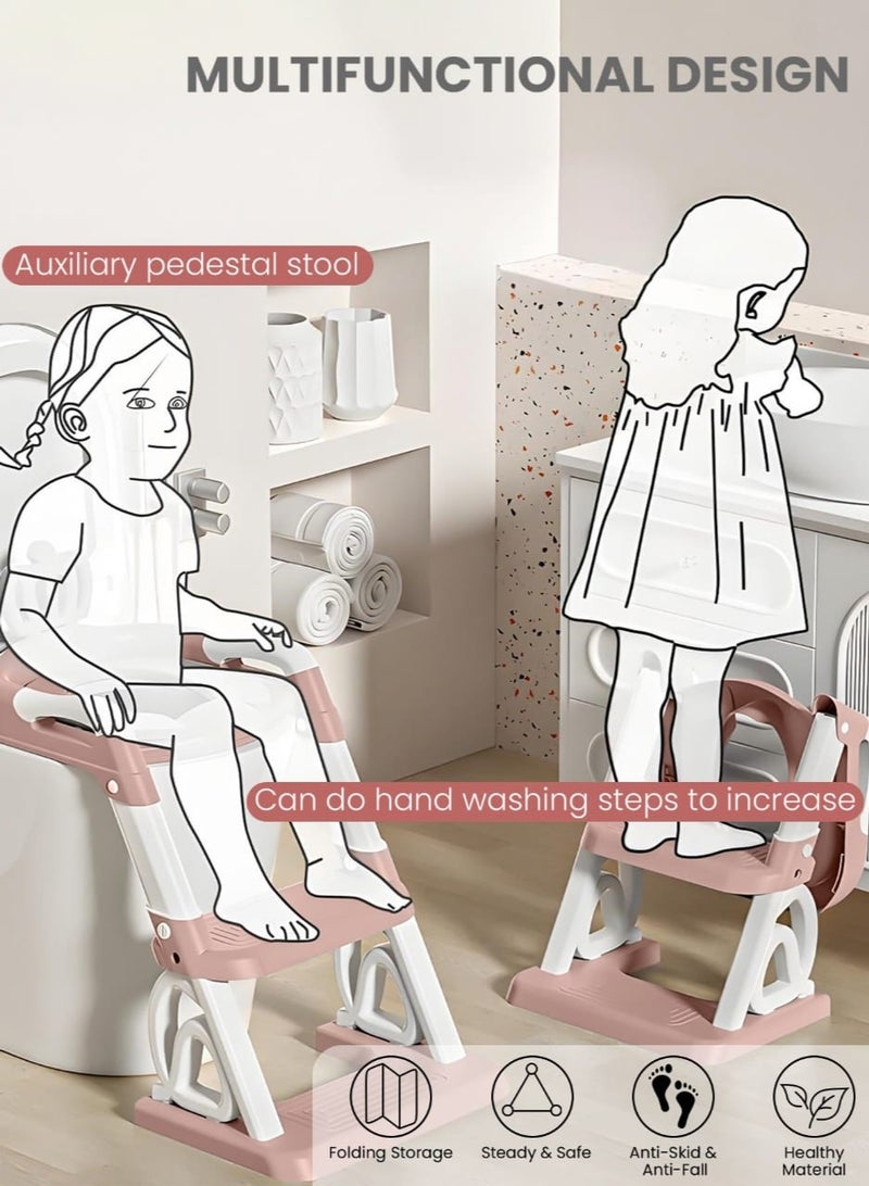 BAYBEE Potty training chair with multi-purpose ladder – foldable - Image 2