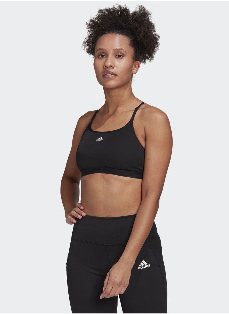 Adidas - Aeroreact Training Light-Support Bra - Image 1