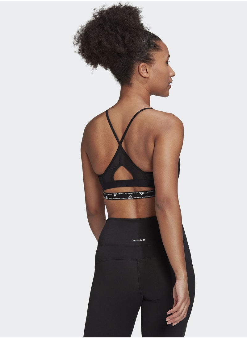 Adidas - Aeroreact Training Light-Support Bra - Image 1