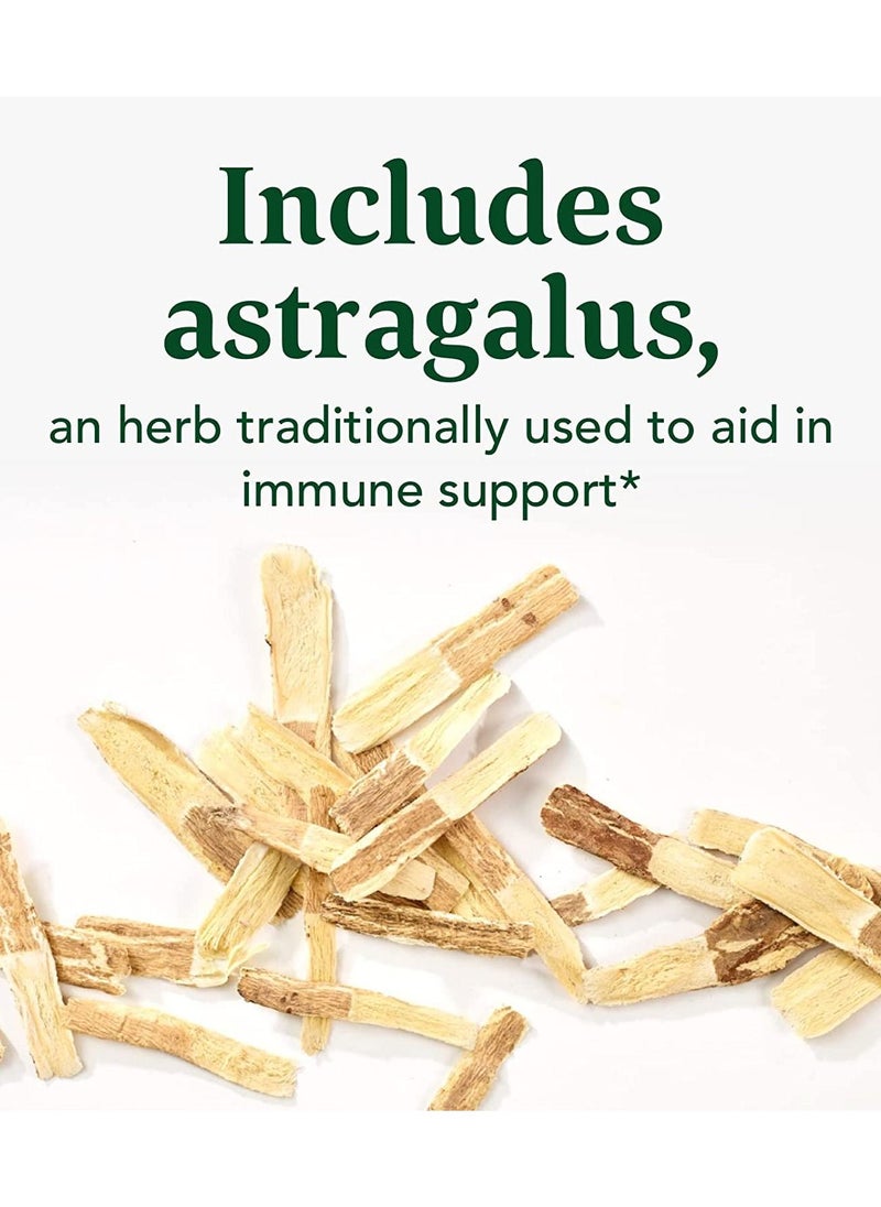 MegaFood - MegaFood Daily Immune Support - Immune Support Supplement With Vitamin C, Vitamin D, Zinc, Astragalus Root, and More - Vitamins for Women & Men - Non-GMO - Made Without 9 Food Allergens - 60 Tabs - Image 1