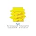 hand2mind Yellow Plastic Base Ten Blocks Flats Set Place Value Blocks Counting Cubes for Kids Math Base Ten Blocks Classroom Set Math Blocks Kindergarten Base 10 Math Manipulatives Set of 10 - Image 4