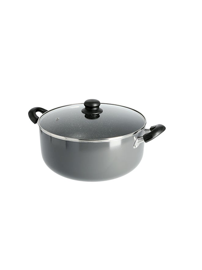 Delcasa Non Stick Aluminum Casserole, 24 cm - Image 1
