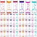 Hollowfly 36 Pcs Liquid Motion Bubbler Timer Sensory Fidget Colorful Hourglass Desktop Calming Tool for Autism Stress Relief Stocking Stuffers - Image 2