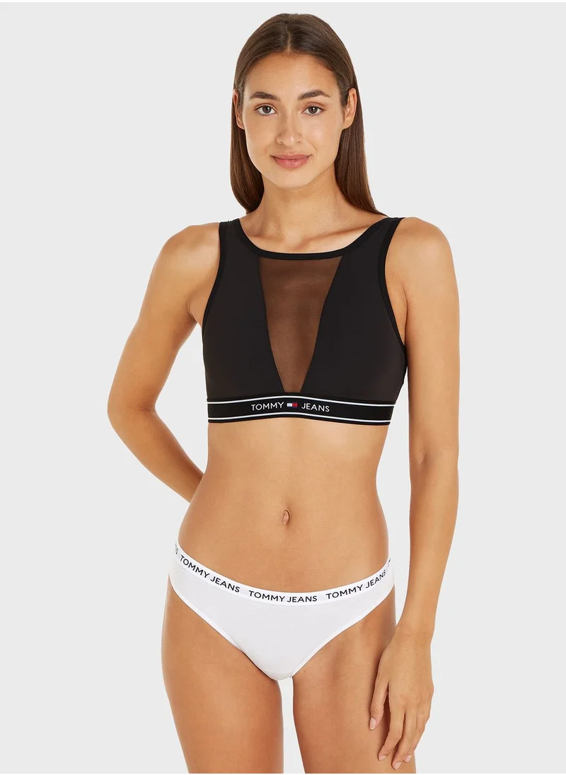 TOMMY HILFIGER Mesh Detail Bralette