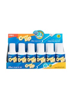 Deli 12-Piece Correction Fluid 20ml Content  - Image 1