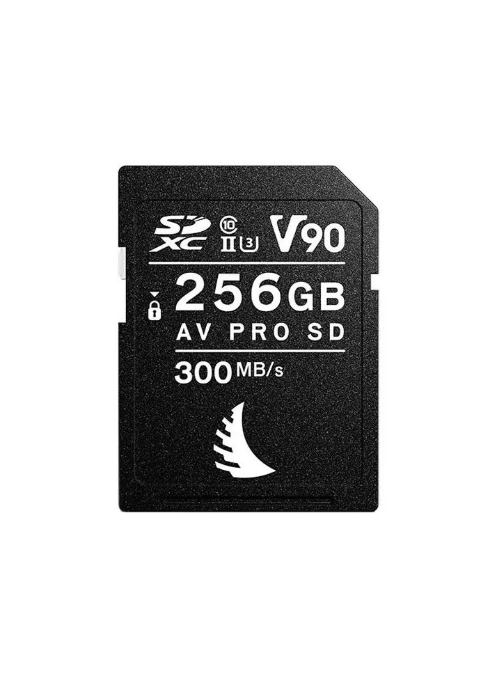 AV PRO SD MK2 Card 256GB, UHS-II / V90 / U3 / Class 10, Read:300 MB/s, Write:280 MB/s - AB-AVP256SDMK2V90