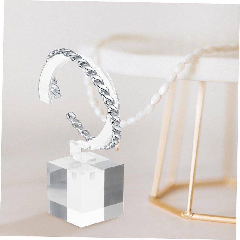 3 Pcs Acrylic Kids Watch Stand Bracelet Holder Display Rack Desktop Organizer - Image 4