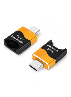 Excefore TF Card Reader, 2PC Micro SD Card Reader, High-Speed External Memory，Type C TF Memory Card Reader Adapter Compatible with Laptops, MacBook, Galaxy  - Image 1