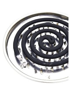 Excefore Mosquito Coil Holder with Cover Coil Incense Burner with Cover Metal Mosquito Sandalwood Tin for Home and Outdoor(4 PCS)  - Image 4