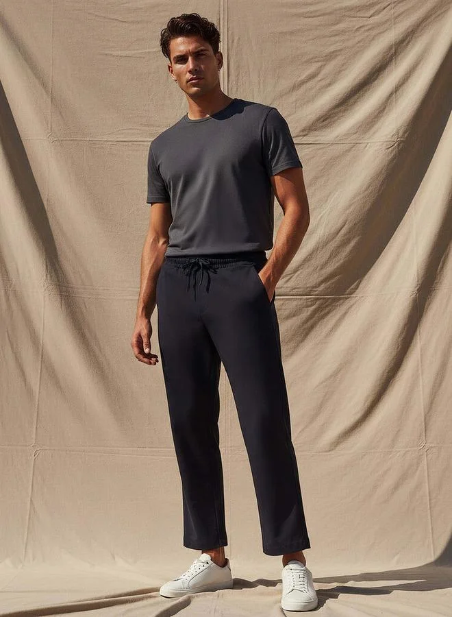 Love Pangolin Blue Love Pangolin Men Performance Drawstring Waist Track Pants for Men | Best Price UAE