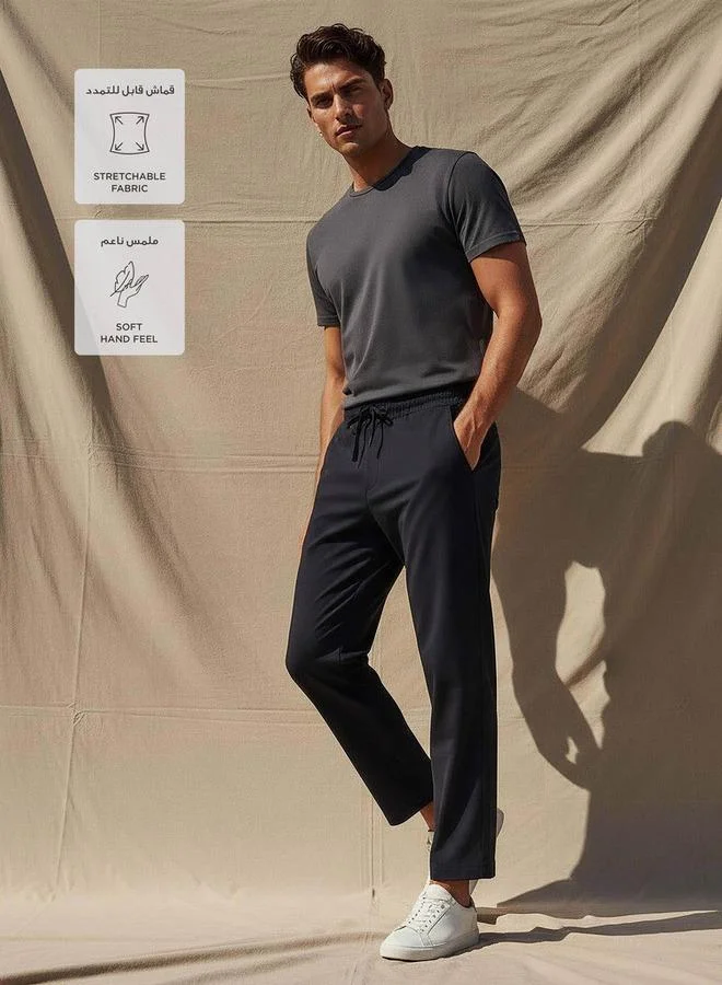 Love Pangolin Blue Love Pangolin Men Performance Drawstring Waist Track Pants for Men | Best Price UAE