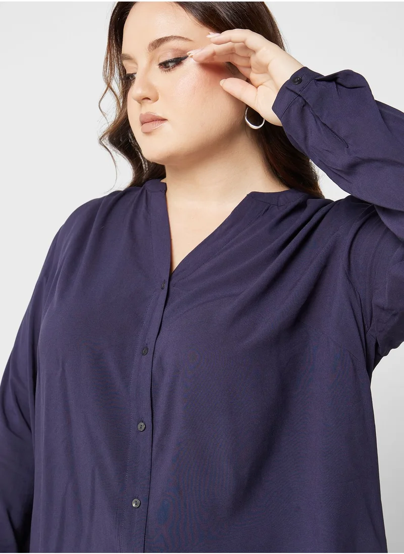 Only Carmakoma Button Down Shirt