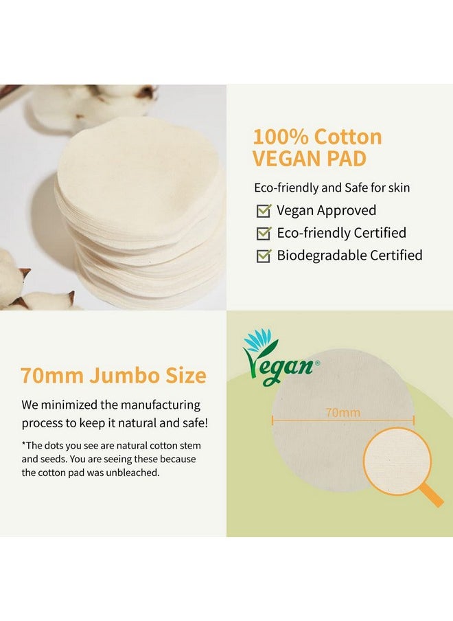 numbuzin numbuzin No.3 Radiance Glowing Jumbo Essence Pad | Clear Glass Skin, Skin Radiance, Texture Care | Biodegradable Vegan Pads, Fermented Ingredients, Niacinamide | Korean Skin Care | 70 pads/5.07 Fl Oz  - Image 5