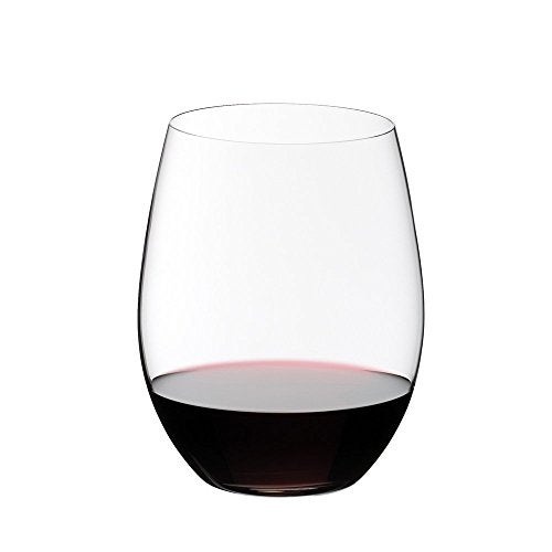 Riedel O Stemless Non-Crystal Cabernet/Merlot Wine Glass, Set of 6 - Image 1