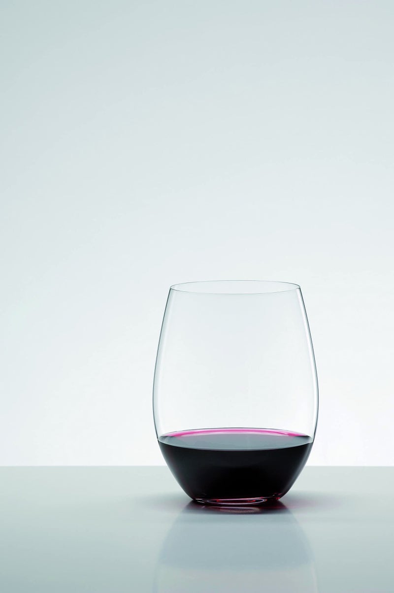 Riedel O Stemless Non-Crystal Cabernet/Merlot Wine Glass, Set of 6 - Image 4