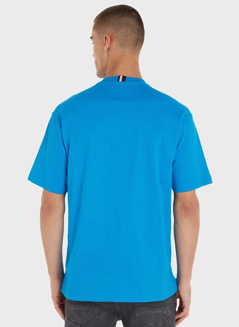 TOMMY HILFIGER Logo Crew Neck T-Shirt