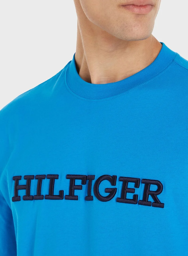 TOMMY HILFIGER Logo Crew Neck T-Shirt