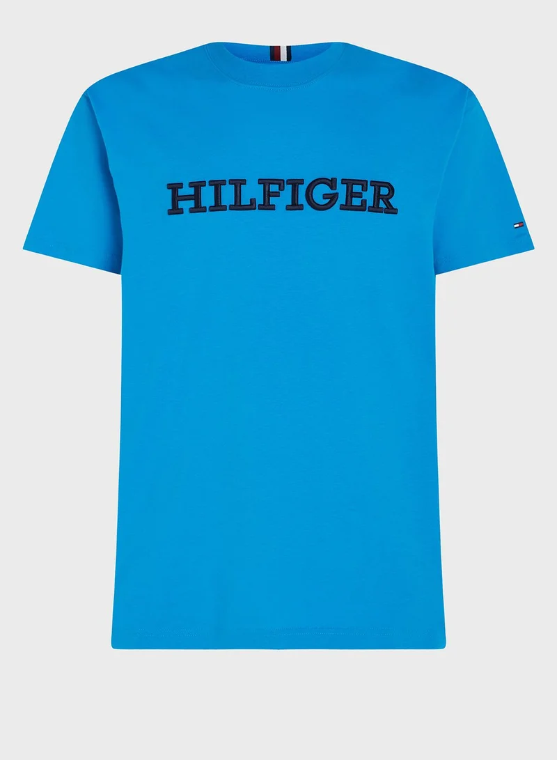 TOMMY HILFIGER Logo Crew Neck T-Shirt