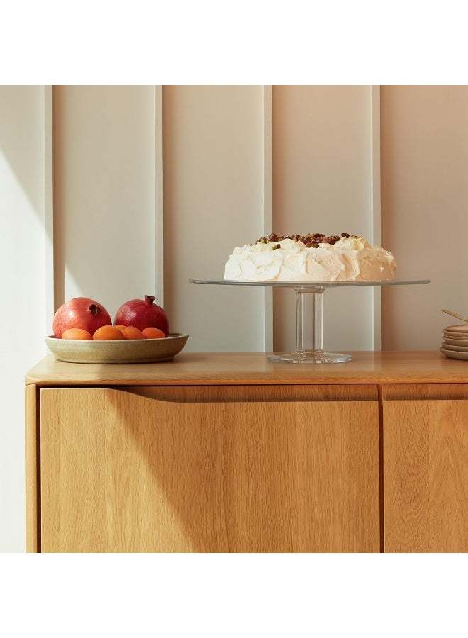LSA International LSA International KN01 Konstantin Cakestand Ø40 cm H14.5 cm Clear  - Image 5