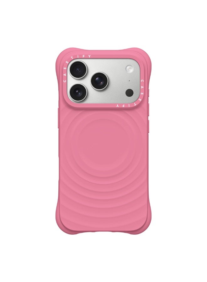 CASETiFY MagSafe Wave Case For iPhone 17 Pro Max - Glow Pink