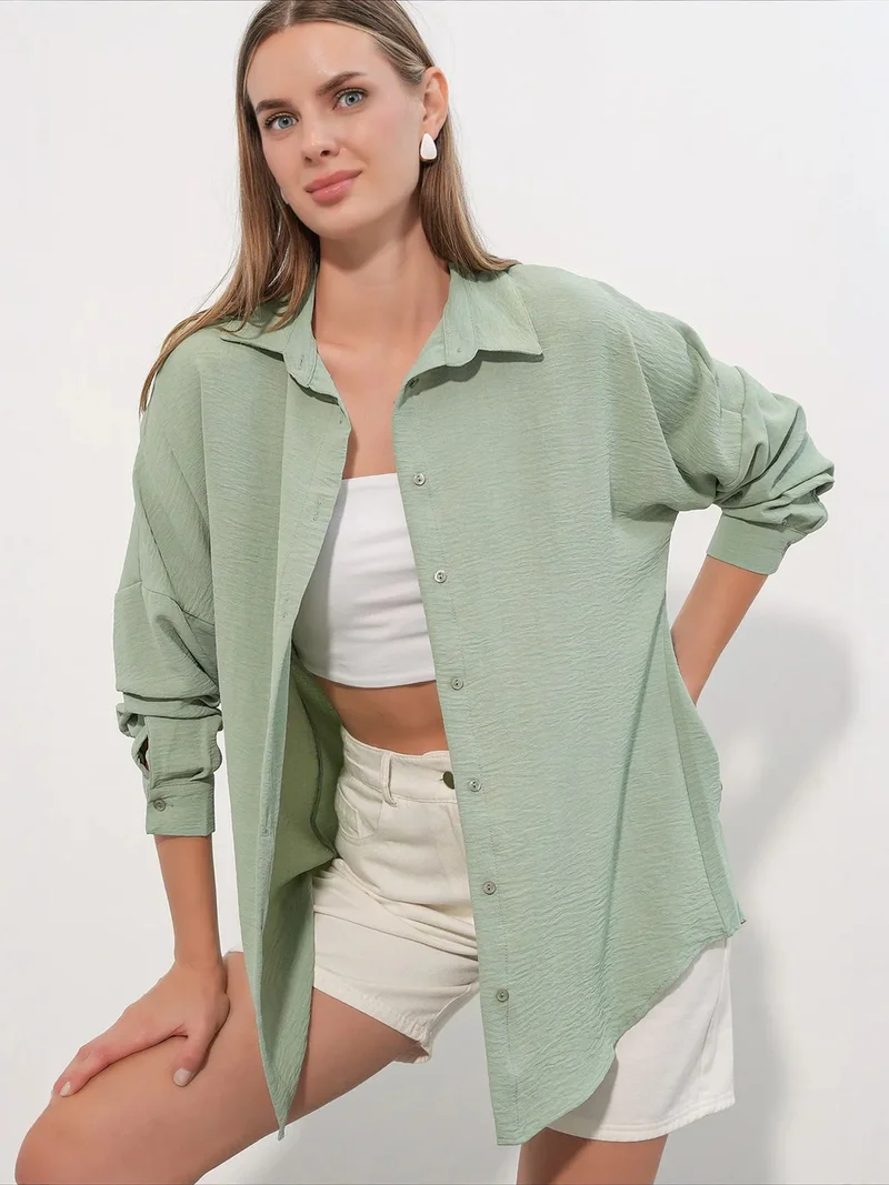 BDART Women's Oversized Long Shirt