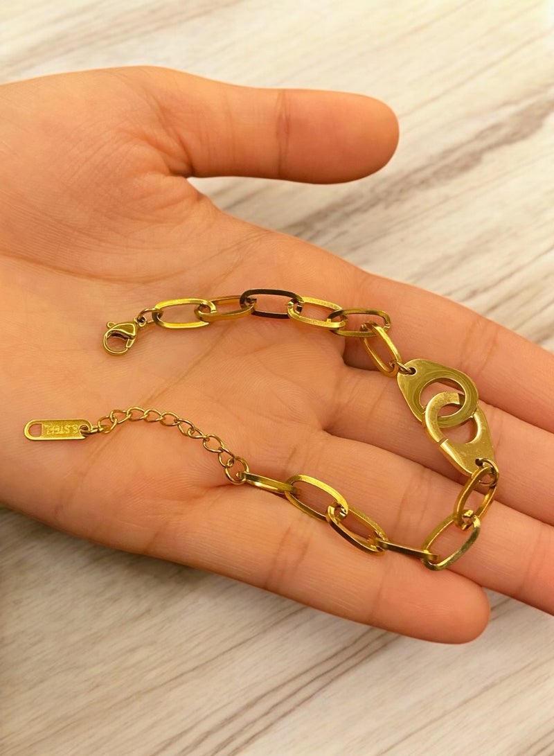 إيكوال اسوارة نسائية عصرية وأنيقة مصنوعة من الاستانلس ستيل - Image 2