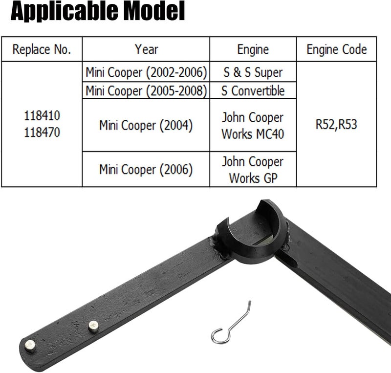 Bentolin R52 R53 Serpentine Belt Removal Tensioner Tool for Mini Cooper BMW W11 - Image 4