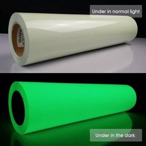 Sehgal Store Adhesives & Tape Roll Glow in The Dark, Night Luminous Self-Adhesive Safety Sticker Tape 12 inch x 48 inch 130 GSM Inkjet Paper (Set of (1) - Image 3