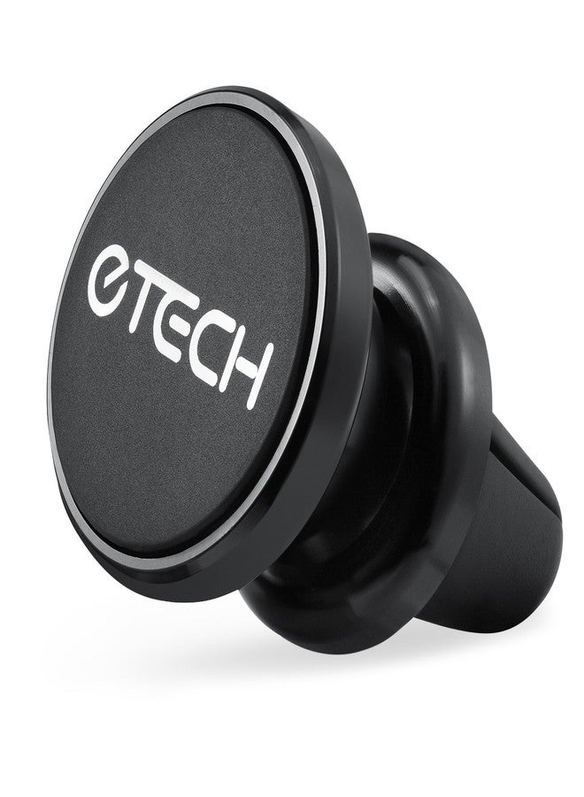 ETECH Magnetic Phone Car Mount Holder, eTECH Magnetic Mount Universal Air Vent for iPhone X / 8 Plus / 7 / 6S / 5S, Galaxy S5 / S6 / S7 / S8 / S9, Google Pixel, LG, & Other Smartphones (2Pack Black) - Image 2