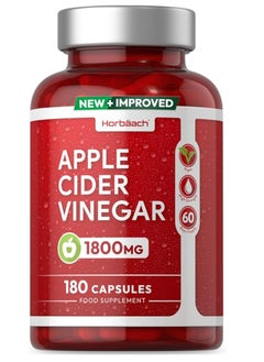 Horbäach Apple Cider Vinegar 1800mg 180 Capsules 