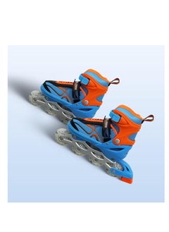 ENDLESS  EL1027 Inline Adjustable Skates Large 39 EUR (UK 5.5) - 43 EUR (UK 9) for 12 Years and Above |Aluminium Chassis and 70 mm PU Wheels | All Wheels Flash, ABEC 7 Bearings  - Image 2